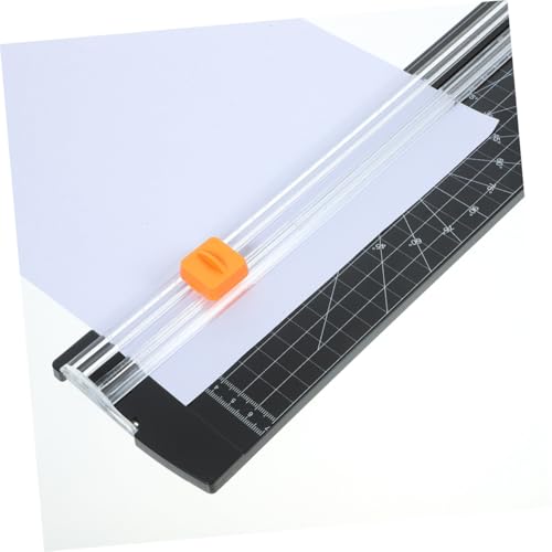 MOTHNUR 2 Stück Papierschneider mit Faltbarem Lineal Präziser Schneideklinge und Sicher für Scrapbooking Basteln Fotos und Büroarbeiten in Schwarz MOTHNUR 2 Stück Papierschneider mit Faltbarem Lineal Präziser Schneideklinge und Sicher für Scrapbooking Basteln Fotos und Büroarbeiten in Schwarz von MOTHNUR