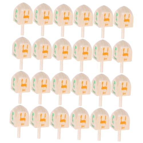 MOTHNUR 20 Stück Handpolierte Holz Dreidels für Chanukka Traditionelle Festliche Spielzeuge und Dekorationen Pädagogische Hanukkah Partyartikel für Familien Kulturelle Feiertagsgeschenke MOTHNUR 20 Stück Handpolierte Holz Dreidels für Chanukka Traditionelle Festliche Spielzeuge und Dekorationen Pädagogische Hanukkah Partyartikel für Familien Kulturelle Feiertagsgeschenke von MOTHNUR