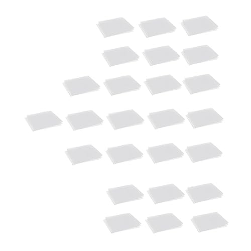 MOTHNUR 200 Stück Doppelseitige Transparente Luftpolster Versandtaschen Gepolstert Stoßfest Wasserabweisend für Sicheren Paketversand Büro und Shop Verpackungsmaterial von MOTHNUR