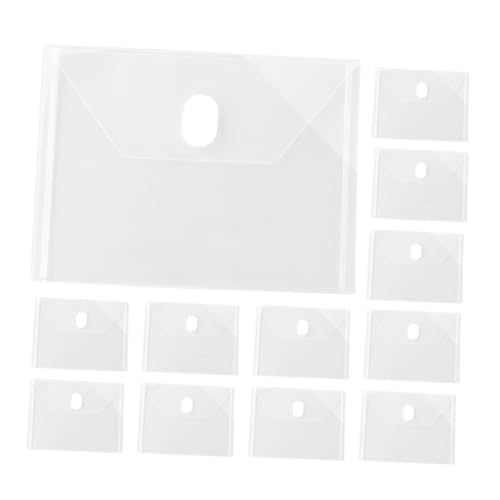 MOTHNUR 24 Stück Teiliges Transparente Kunststoff umschlagmappen mit Klettband Wasserdichte Dokumententaschen für Quittungen Belege und Kleine Unterlagen Praktischer Organizer für Büro MOTHNUR 24 Stück Teiliges Transparente Kunststoff umschlagmappen mit Klettband Wasserdichte Dokumententaschen für Quittungen Belege und Kleine Unterlagen Praktischer Organizer für Büro von MOTHNUR