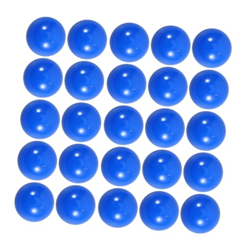 MOTHNUR 25 Stück Öffnbare Kunststoff Lotteriekugeln Weiß Wiederverwendbar PVC Material Für Partyspiele Gewinnspiele Spielzubehör von MOTHNUR