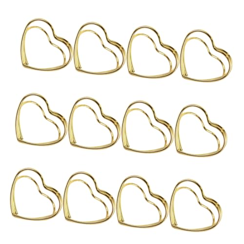 MOTHNUR 25 Stück Teiliges Metall Herz Fotohalter Stabile Memo und Platzkartenhalter für Hochzeit Party und Büro Goldfarbene Tischdeko Handlich Langlebig für Feierlichkeiten und MOTHNUR 25 Stück Teiliges Metall Herz Fotohalter Stabile Memo und Platzkartenhalter für Hochzeit Party und Büro Goldfarbene Tischdeko Handlich Langlebig für Feierlichkeiten und von MOTHNUR