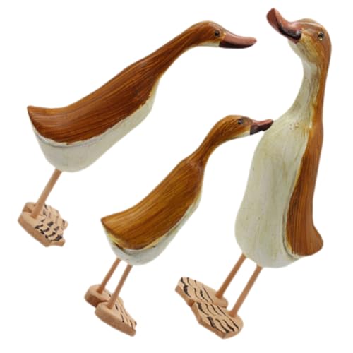 MOTHNUR 3 Stück Teiliges Holzente Skulpturen Kreative Handgefertigte Holzdeko Langlebige Holzschnitzerei für Wohn und Bürodekoration Natürliche Holzfigur als Stilvolle Tischdekoration MOTHNUR 3 Stück Teiliges Holzente Skulpturen Kreative Handgefertigte Holzdeko Langlebige Holzschnitzerei für Wohn und Bürodekoration Natürliche Holzfigur als Stilvolle Tischdekoration von MOTHNUR