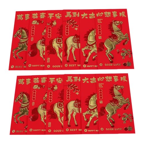 MOTHNUR 30 Stück Chinesische Neujahrs Glücksgeldumschläge Rote Hong Bao Umschläge Mit Prägung Pferde Robuste Geldtaschen Für Frühlingsfest Geburtstag MOTHNUR 30 Stück Chinesische Neujahrs Glücksgeldumschläge Rote Hong Bao Umschläge Mit Prägung Pferde Robuste Geldtaschen Für Frühlingsfest Geburtstag von MOTHNUR