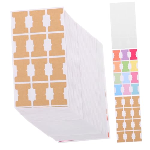 MOTHNUR 30 Stück Teiliges Beschreibbarer Selbstklebender Index Tabs in Mehrfarben Dicke Reißfeste Haftnotizen zur Effektiven Seitenkennzeichnung und Dokumentenorganisation im Büro und von MOTHNUR