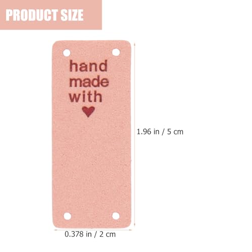 MOTHNUR 30 Stück Teiliges Handgefertigter Bunter Mikrofaser labels zum Annähen Kreative DIY Kleidungs etiketten für Hüte Taschen Puppenkleidung und Individuelle Modegestaltung MOTHNUR 30 Stück Teiliges Handgefertigter Bunter Mikrofaser labels zum Annähen Kreative DIY Kleidungs etiketten für Hüte Taschen Puppenkleidung und Individuelle Modegestaltung von MOTHNUR