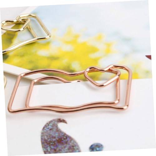 MOTHNUR 30 Stück Teiliges Kleine Rosa Goldene Buchform Büroklammern Vielseitige Dokumenten und Notizzettelhalter Praktische Aktenklammern für Büro Schule und Zuhause MOTHNUR 30 Stück Teiliges Kleine Rosa Goldene Buchform Büroklammern Vielseitige Dokumenten und Notizzettelhalter Praktische Aktenklammern für Büro Schule und Zuhause von MOTHNUR