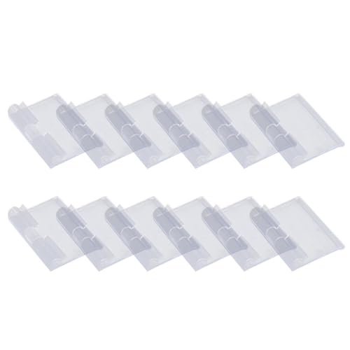 MOTHNUR 30 Stück Teiliges Transparente Preisschild etiketten aus Kunststoff Einfache Handhabung Langlebig Klare Preiskennzeichnung für Supermarktregale und Ladengeschäfte Praktische von MOTHNUR