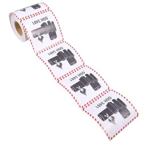 MOTHNUR 300 Stück Lithium Batterie Warnaufkleber Haftetiketten mit Explosionswarnung für Sicheren Versand Geeignet für Luftfracht und Transport MOTHNUR 300 Stück Lithium Batterie Warnaufkleber Haftetiketten mit Explosionswarnung für Sicheren Versand Geeignet für Luftfracht und Transport von MOTHNUR