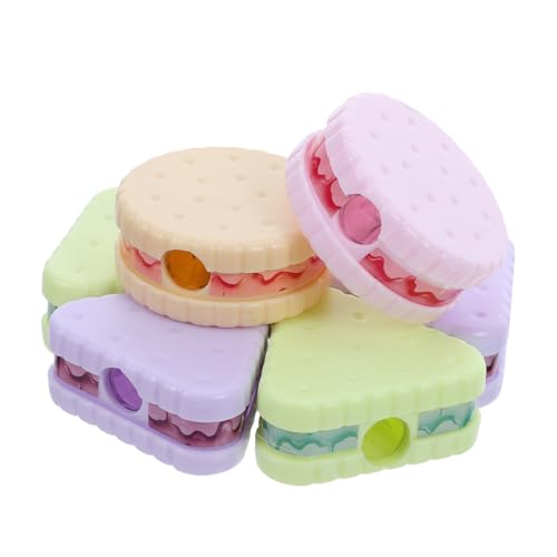 MOTHNUR 36 Stück Teiliges Keksausstecher-Schärfer für Kreatives Handliches Mini-Bleistiftspitzer- Kawaii Keksmotiv für Schule Kunstunterricht Partygeschenke und Klassenzimmer von MOTHNUR