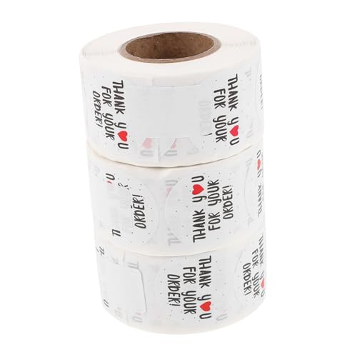 MOTHNUR 3Roll Danke Aufkleber Rund Selbstklebend Kupferpapier Haftetiketten für Umschläge Verpackung Versandboxen Geschenkverpackung Großbestellungen und Partys MOTHNUR 3Roll Danke Aufkleber Rund Selbstklebend Kupferpapier Haftetiketten für Umschläge Verpackung Versandboxen Geschenkverpackung Großbestellungen und Partys von MOTHNUR