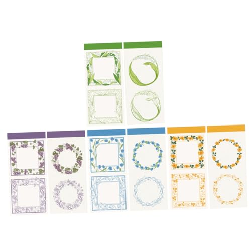 MOTHNUR 4 Sätze Vintage Scrapbooking Papier DIY Bastelpapier für Notizbücher Hand Account Dekoration Kartenherstellung Geeignet für Journaling Geschenkverpackungen von MOTHNUR