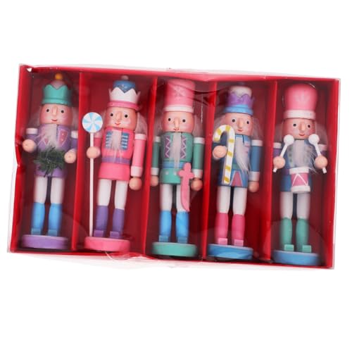 MOTHNUR 5 Stück Teiliges Holz Anhänger in Pastellfarben Handgefertigte Weihnachtsbaum Deko Vielseitige Hängende Holzfiguren für Festliche und Partygestaltung MOTHNUR 5 Stück Teiliges Holz Anhänger in Pastellfarben Handgefertigte Weihnachtsbaum Deko Vielseitige Hängende Holzfiguren für Festliche und Partygestaltung von MOTHNUR
