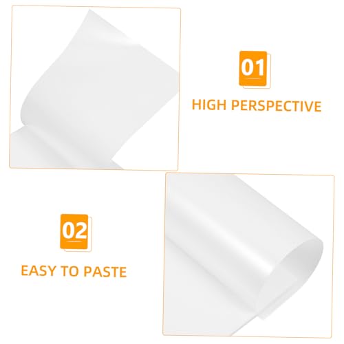 MOTHNUR 50 Blatt Selbstklebende Notizzettel Beidseitig Beschreibbar Glattes Dickes Praktische Memo Pads für Schule Büro Zuhause Vielseitige Klebezettel für Notizen und Markierungen von MOTHNUR