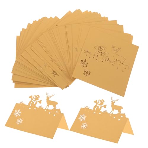 MOTHNUR 50 Stück Platzkarten Aus Papier Tischkarten Aus Plüsch Für Hochzeiten Zum Aufstellen Von Tischen Pop Up Platzkarten Mit Namen Für Feiertagssitze Schillernde Dekorationen MOTHNUR 50 Stück Platzkarten Aus Papier Tischkarten Aus Plüsch Für Hochzeiten Zum Aufstellen Von Tischen Pop Up Platzkarten Mit Namen Für Feiertagssitze Schillernde Dekorationen von MOTHNUR