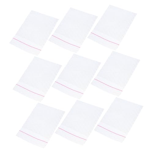 MOTHNUR 50 Stück Polsterumschläge Doppellagig Gepolsterte Versandtaschen mit Selbstklebendem Verschluss Stoßdämpfende Luftpolster Versandbeutel als Verpackungsmaterial für Kleine von MOTHNUR
