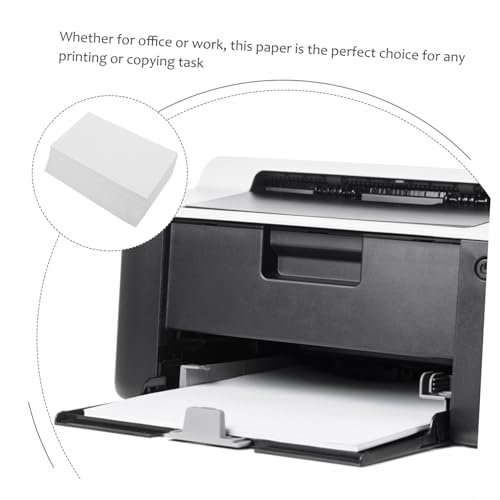 MOTHNUR 500 Blatt Druckerpapier Din Dickes Glattes Multifunktionspapier für Kopierer Scanner Büro und Kreatives Drucken Reißfest und Vielseitig Einsetzbar von MOTHNUR