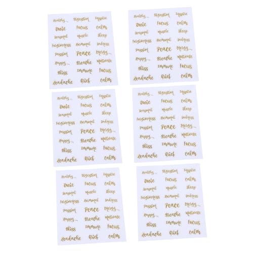 MOTHNUR 6 Blätter Goldene Buchstaben Etiketten Selbstklebende Flaschenaufkleber Wasserfest Ölresistent Für Ätherische Ölflaschen Und Glatte Oberflächen Beschriftungsetiketten MOTHNUR 6 Blätter Goldene Buchstaben Etiketten Selbstklebende Flaschenaufkleber Wasserfest Ölresistent Für Ätherische Ölflaschen Und Glatte Oberflächen Beschriftungsetiketten von MOTHNUR