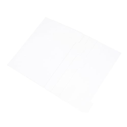 MOTHNUR 6 Stück Teiliges Ringbuch Trennblätter aus Langlebigem Acryl Vielseitige Organizer Einlagen für Büro Schule und Zuhause Transparente Index Registerblätter zur von MOTHNUR