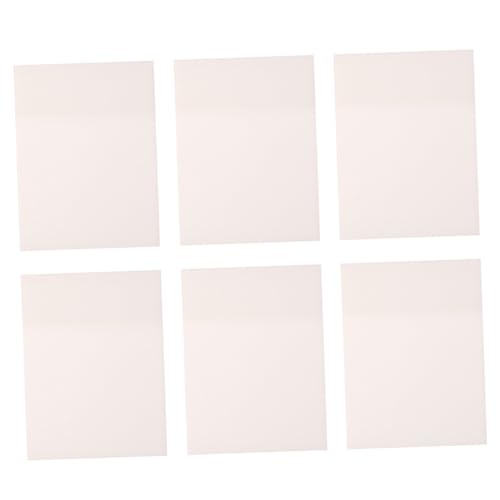 MOTHNUR 6 Stück Wasserfeste Haftnotizen Stark Klebend pro Block Kleine Memo Pads für Büro Schule Zuhause Nachrichtenerinnerung MOTHNUR 6 Stück Wasserfeste Haftnotizen Stark Klebend pro Block Kleine Memo Pads für Büro Schule Zuhause Nachrichtenerinnerung von MOTHNUR