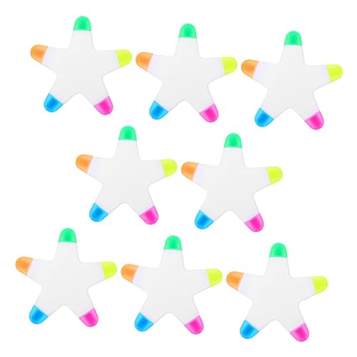 MOTHNUR 8 Stück Teiliges Kleine Fünfzackige Kawaii Marker Stifte mit Leuchtenden Neonfarben Präziser Filzspitze und Fließender für Schreiben Markieren und Kreatives Gestalten MOTHNUR 8 Stück Teiliges Kleine Fünfzackige Kawaii Marker Stifte mit Leuchtenden Neonfarben Präziser Filzspitze und Fließender für Schreiben Markieren und Kreatives Gestalten von MOTHNUR
