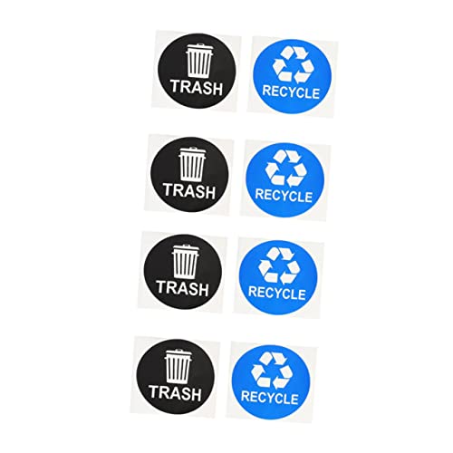 MOTHNUR 8 Stück Teiliges Wasserdichter Mülltonnen aufkleber zur Abfallklassifizierung Selbstklebende Recycling etiketten für Schwarze und Blaue Abfallbehälter Fördert Nachhaltige MOTHNUR 8 Stück Teiliges Wasserdichter Mülltonnen aufkleber zur Abfallklassifizierung Selbstklebende Recycling etiketten für Schwarze und Blaue Abfallbehälter Fördert Nachhaltige von MOTHNUR
