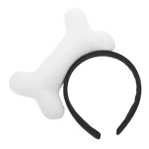 MOTHNUR Bone Shaped Haarreif Damen Leichtes Flexibles Party Haarband Als Kostüm Accessoire Und Foto Requisite Für Halloween Und Alltag von MOTHNUR
