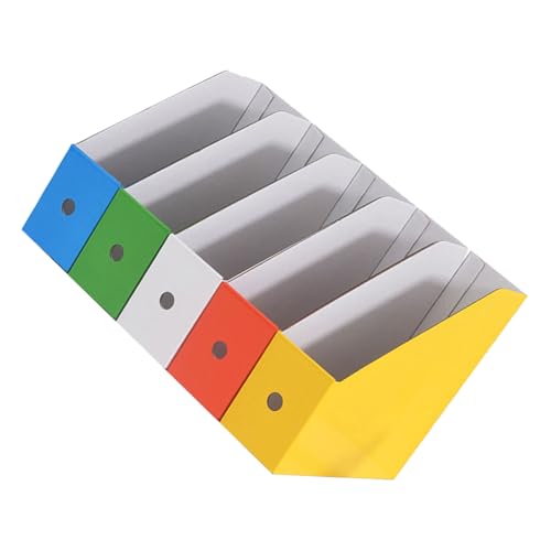 MOTHNUR Buntes Dokumenten Organizer Stabilem Material Praktisches Aufbewahrungsregal für Schreibtisch und Büro Einfache Installation für Akten Magazine und Ordner mit Beschreibbaren MOTHNUR Buntes Dokumenten Organizer Stabilem Material Praktisches Aufbewahrungsregal für Schreibtisch und Büro Einfache Installation für Akten Magazine und Ordner mit Beschreibbaren von MOTHNUR