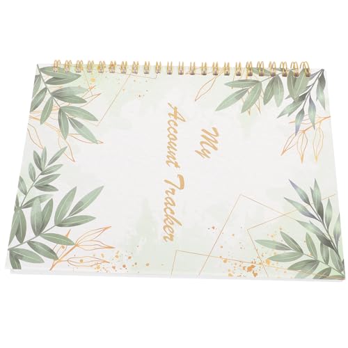 MOTHNUR Checkregister Notizbuch für Ausgabenmanagement Handliches Finanzjournal mit Papiermaterial Effiziente Kontrolle von Bankkonten und Scheckaufzeichnungen für Persönliche und von MOTHNUR