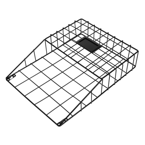 MOTHNUR Dekorativer Wand Magazinhalter aus Metall Wandhängender Zeitungs und Zeitschriftenhalter mit Abgerundeten Ecken Robuster Drahtkorb für Büro Wohnzimmer Schlafzimmer und von MOTHNUR