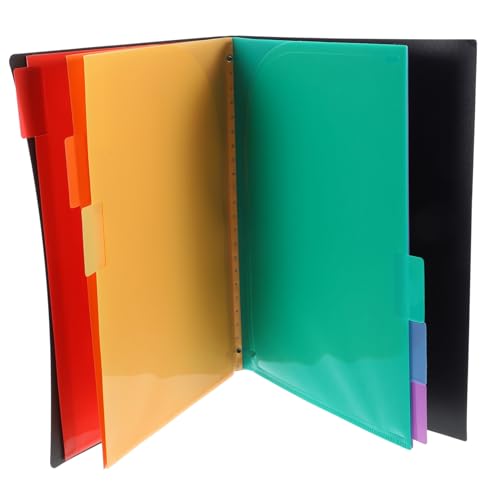 MOTHNUR Dokumentenordner Stabil Langlebig mit Glatten Kanten Büro Organizer Aktenmappe für Dokumentenablage Zuhause Büro Restaurant von MOTHNUR