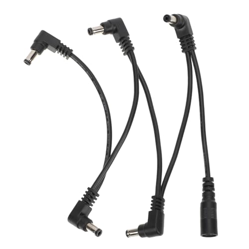 MOTHNUR Effector Power Cord für Gitarre Single Block Anschluss Sichere Stromversorgung für Gitarrenpedale Langlebig Flexibel und Installieren für Bühnenauftritte von MOTHNUR