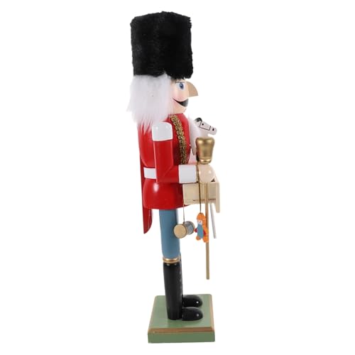 MOTHNUR Festlicher Weihnachts Holzfigur Tischdeko Weihnachtsdeko Innen Traditioneller Nutcracker Soldat für Zuhause Hotel Weihnachten MOTHNUR Festlicher Weihnachts Holzfigur Tischdeko Weihnachtsdeko Innen Traditioneller Nutcracker Soldat für Zuhause Hotel Weihnachten von MOTHNUR