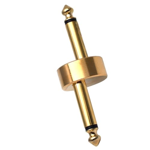 MOTHNUR Gitarrenpedal Connector aus Metall Doppelseitiger Effektpedal Verbinder Geräuscharm Langlebig Kompatibel mit Pedalboard Platzsparend für Gitarren Effektgeräte von MOTHNUR
