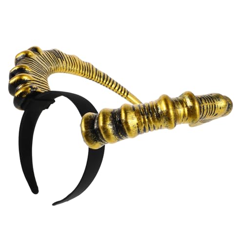 MOTHNUR Goldener Gothic RAM Horns Haarreif Halloween Kostüm Zubehör Leicht und Bequem Für Karneval Party Rollenspiel Verkleidung Und Bühnenauftritte MOTHNUR Goldener Gothic RAM Horns Haarreif Halloween Kostüm Zubehör Leicht und Bequem Für Karneval Party Rollenspiel Verkleidung Und Bühnenauftritte von MOTHNUR