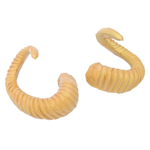 MOTHNUR Halloween Haarreif mit Goldfarbenen Realistischen Schafhörnern Robustes DIY Stirnband für Party und Cosplay Deko Langlebige Sichere Materialien für Halloween Kostüme und Festliche MOTHNUR Halloween Haarreif mit Goldfarbenen Realistischen Schafhörnern Robustes DIY Stirnband für Party und Cosplay Deko Langlebige Sichere Materialien für Halloween Kostüme und Festliche von MOTHNUR
