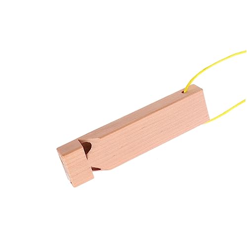MOTHNUR Holz zugpfeifen DIY Musikinstrument für Fördert Kreativität und Musikalische Entwicklung Lustige Party Accessoires Echtes Zuggeräusch für Jungen und Mädchen Zufällige Farbe von MOTHNUR