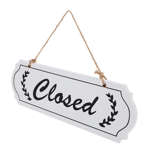 MOTHNUR Holzschild Open Closed Sign Doppelseitig mit Juteseil Hängend Stilvolles Türschild für Geschäfte Restaurants Cafés Sichtbares Geschäftsschild Dekor für Außenbereich MOTHNUR Holzschild Open Closed Sign Doppelseitig mit Juteseil Hängend Stilvolles Türschild für Geschäfte Restaurants Cafés Sichtbares Geschäftsschild Dekor für Außenbereich von MOTHNUR