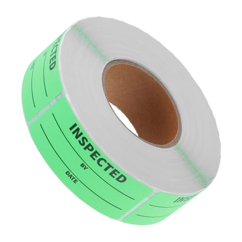 MOTHNUR Inventaretiketten Rolle Selbstklebend Langlebig Beständig für Lagerverwaltung Versand und Handling Einfach Lesbar und Vielseitig Einsetzbar von MOTHNUR