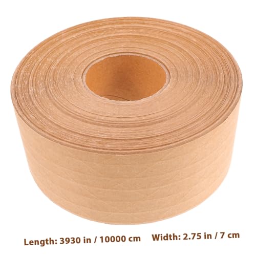 MOTHNUR Kraftpapier Packband Selbstklebend Hochviskos Langlebig Umweltfreundlich Beschreibbar Kartonversiegelung Versand Verpackung Klebeband für Haushalt Büro und Versand MOTHNUR Kraftpapier Packband Selbstklebend Hochviskos Langlebig Umweltfreundlich Beschreibbar Kartonversiegelung Versand Verpackung Klebeband für Haushalt Büro und Versand von MOTHNUR
