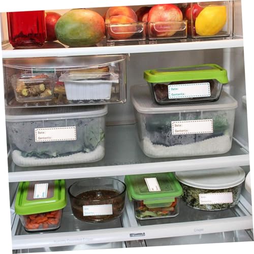 MOTHNUR Lebensmittel aufbewahrungs etiketten Selbstklebende Abziehbare Datumsetiketten für Küche Kühlschrank Metallbehälter Praktische Sichere Food Label Sticker für Haushalt und MOTHNUR Lebensmittel aufbewahrungs etiketten Selbstklebende Abziehbare Datumsetiketten für Küche Kühlschrank Metallbehälter Praktische Sichere Food Label Sticker für Haushalt und von MOTHNUR