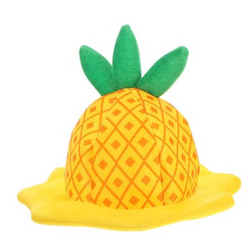 MOTHNUR Lustiger Ananas Hut Erwachsene Elastischer für Geburtstage Festivals Fotorequisit Karneval Kostüm Frucht Dekoration von MOTHNUR