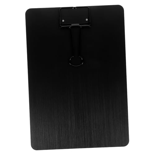 MOTHNUR Metall Clipboard aus Edelstahl Leichtes Schreibbrett mit Stabilem Clip für Schule Büro und Zuhause Vielseitiger Klemmbretthalter für Notizen Dokumente von MOTHNUR