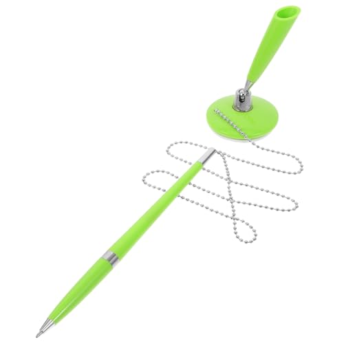 MOTHNUR Multifunktionaler Grüner Kugelschreiber mit Kette Fester Signature Pen für Hotels und Büros Glattes Schreiben Langlebig für Empfangstresen und Schreibtischgebrauch MOTHNUR Multifunktionaler Grüner Kugelschreiber mit Kette Fester Signature Pen für Hotels und Büros Glattes Schreiben Langlebig für Empfangstresen und Schreibtischgebrauch von MOTHNUR