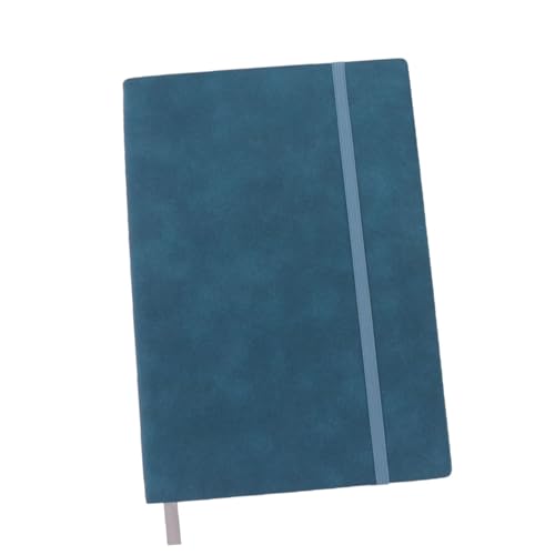 MOTHNUR PU Leder Hardcover Notizbuch Dickes Schreibbuch mit Blättern Gebundenes Tagebuch mit Praktischem Bindeband Vielseitiges Rezept Tagebuch für Büro Schule Zuhause von MOTHNUR