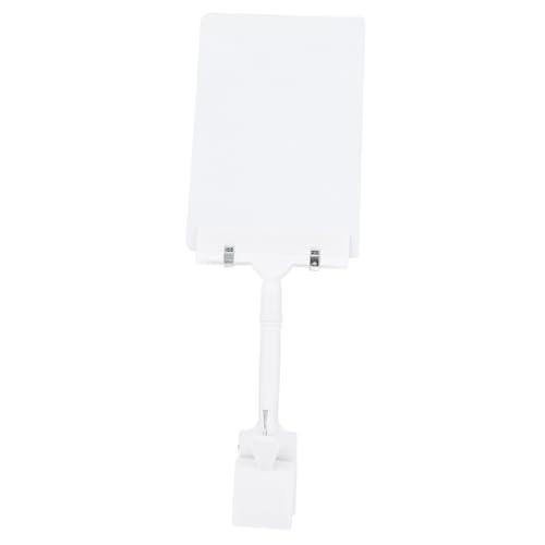 MOTHNUR PVC Preisschildhalter mit Clip Abwischbar Wiederverwendbar Flexibles Material Langlebig für Obstläden und Supermärkte Praktische Preistafel für Produktinformationen MOTHNUR PVC Preisschildhalter mit Clip Abwischbar Wiederverwendbar Flexibles Material Langlebig für Obstläden und Supermärkte Praktische Preistafel für Produktinformationen von MOTHNUR