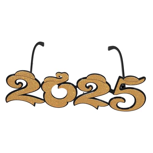 MOTHNUR Partybrille aus Leichtem Pc Material mit Einzigartigem Zahlen Design Lustiges Neujahrskostüm Accessoire für Erwachsene Auffällige Foto Requisite zur Silvester Feier MOTHNUR Partybrille aus Leichtem Pc Material mit Einzigartigem Zahlen Design Lustiges Neujahrskostüm Accessoire für Erwachsene Auffällige Foto Requisite zur Silvester Feier von MOTHNUR
