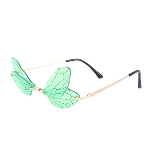 MOTHNUR Partybrille mit Leuchtenden Libellenflügeln Dekorative Flügelbrille für Erwachsene Leichtes Modisches Accessoire für Kostüm und Cosplay Partys MOTHNUR Partybrille mit Leuchtenden Libellenflügeln Dekorative Flügelbrille für Erwachsene Leichtes Modisches Accessoire für Kostüm und Cosplay Partys von MOTHNUR