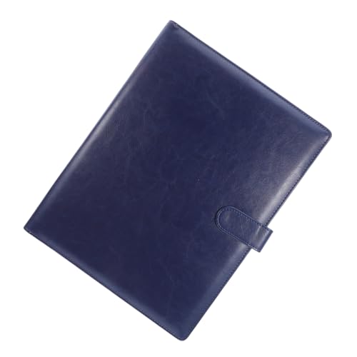 MOTHNUR Portfolio Mappe PU mit Multi fächern und Klemmbrett Robuste Business Schreibmappe für Bürobedarf Interview Padfolio Ordner Kompatibel mit Standard Dokumenten Blau MOTHNUR Portfolio Mappe PU mit Multi fächern und Klemmbrett Robuste Business Schreibmappe für Bürobedarf Interview Padfolio Ordner Kompatibel mit Standard Dokumenten Blau von MOTHNUR