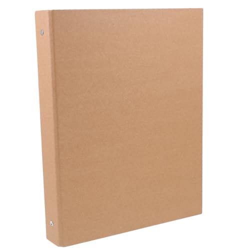 MOTHNUR Ringbuch Abdeckung aus Kraftpapier Wiederverwendbare Robuste Scrapbook Hülle Leichtes Notizbuch Cover für Schule Büro und Unterricht Einfach zu Bedienen MOTHNUR Ringbuch Abdeckung aus Kraftpapier Wiederverwendbare Robuste Scrapbook Hülle Leichtes Notizbuch Cover für Schule Büro und Unterricht Einfach zu Bedienen von MOTHNUR